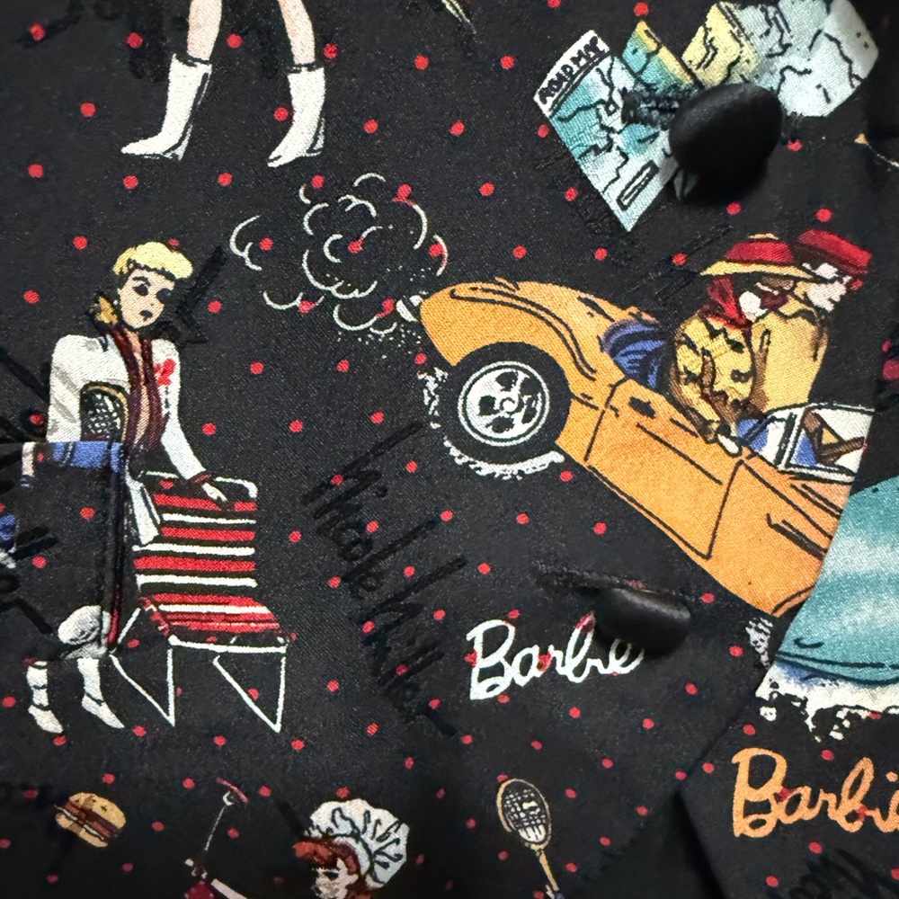 Vintage Nicole Miller Barbie vest - Picture 3 of 4